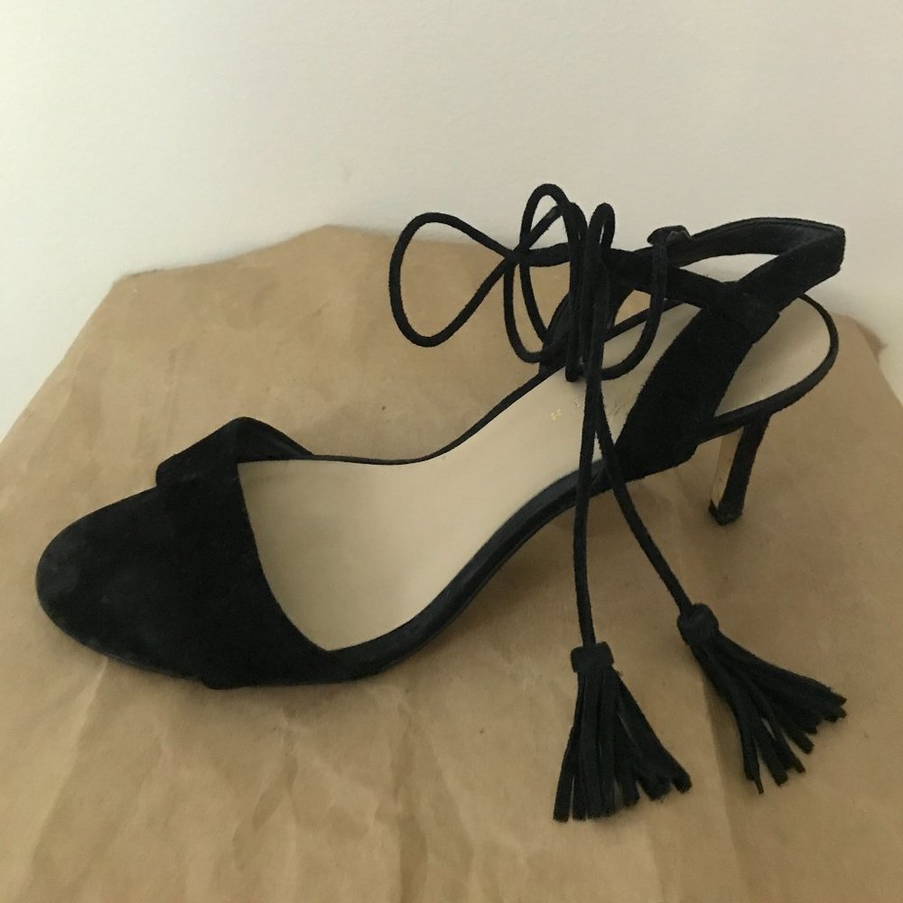 Tassel Wrap Heels  - Lord & Taylor